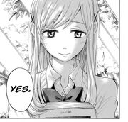 Shiraishi saying 'yes' to Yamada's confession