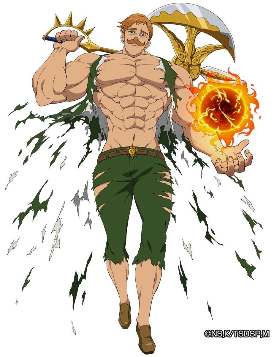 escanor (nanatsu no taizai) drawn by jgrimaldomarquez