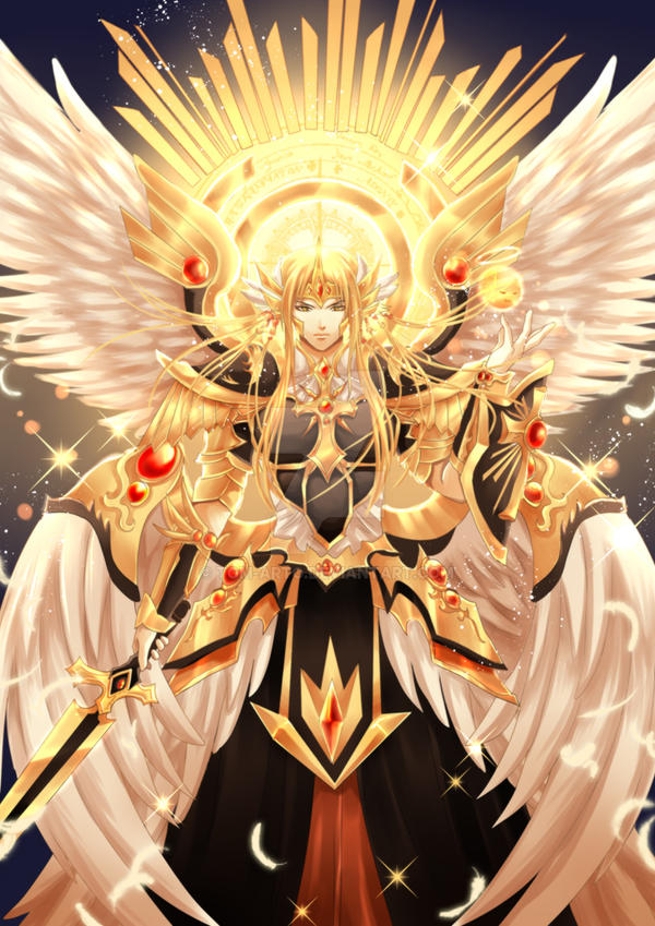 Anime Angel HD Wallpaper by kainown