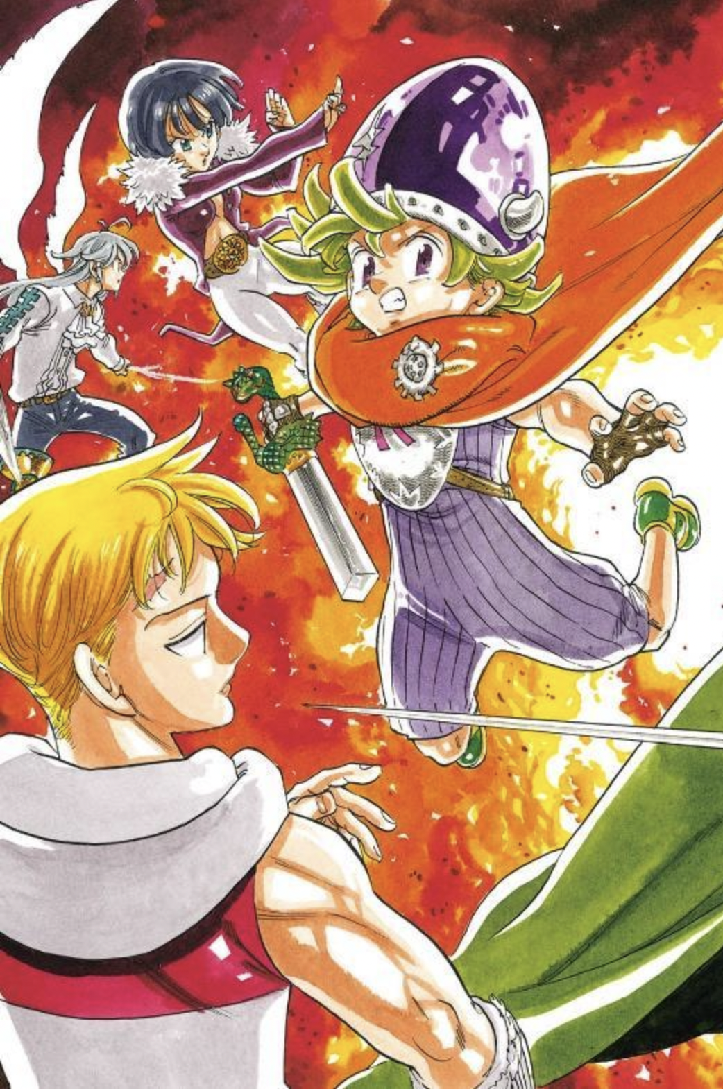 Nanatsu no Taizai revela sequência 'Four Knights of the Apocalypse