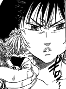 Diana looking at Meliodas