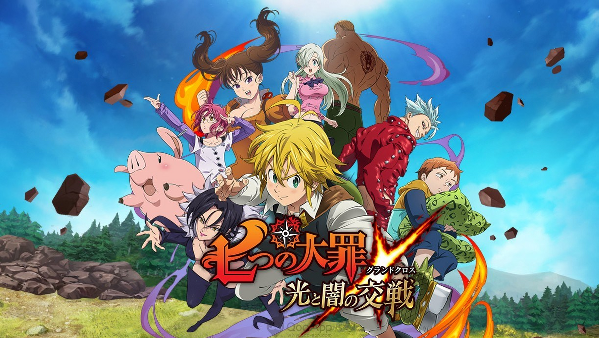 Wallpaper Nanatsu no Taizai X Attack on Titans  Grand cross, Seven deadly  sins, Seven deadly sins anime