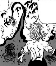 Meliodas stops Cusack