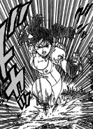 Diane running toward the dungeon