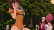 Gowther revealing Diane's height