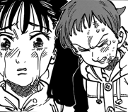 King and Diane crying for Meliodas's death