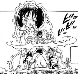 Gowhter takes everyone inside Meliodas's spiritual world