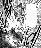 Diane blocking Meliodas' attack