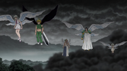 Three Archangels and Meliodas