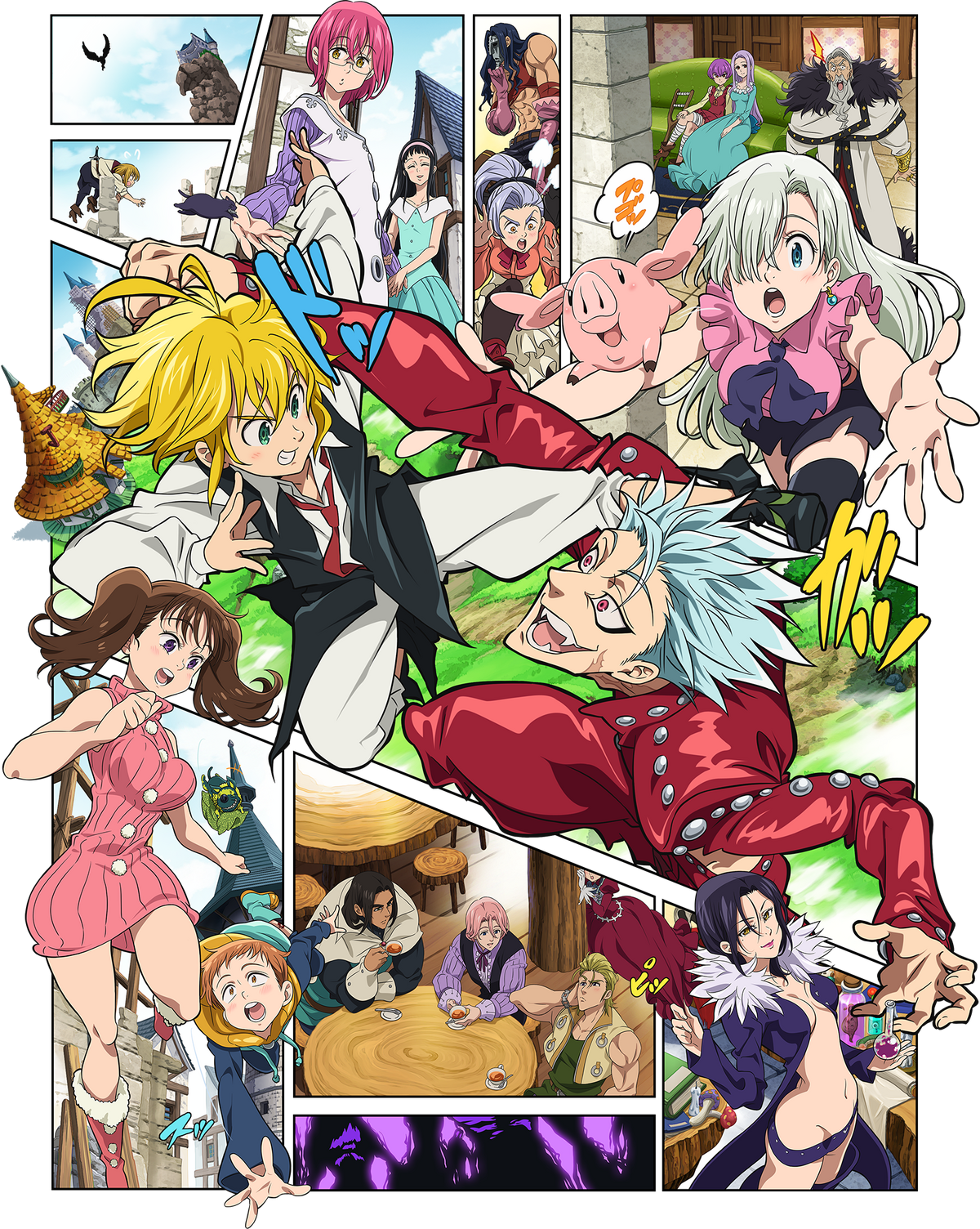 The Seven Deadly Sins, Netflix Wiki