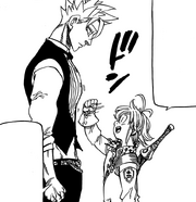 Meliodas congrats Ban reuniting with Elaine