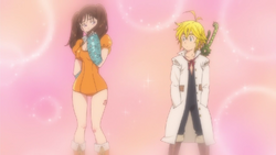 Diane growing feelings for Meliodas