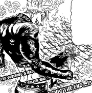 Ban taking all of Meliodas streangth