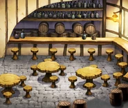 Bar and dining area