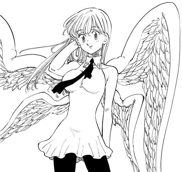 desenhocerto - A relação de Meliodas e Elizabeth Liones, a terceira  princesa do Reino de Liones, é uma das mais intensas de Nanatsu no Taizai,  e vem de muito antes dos acontecimentos