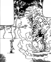 Meliodas confront Escanor about his suicidal attemp