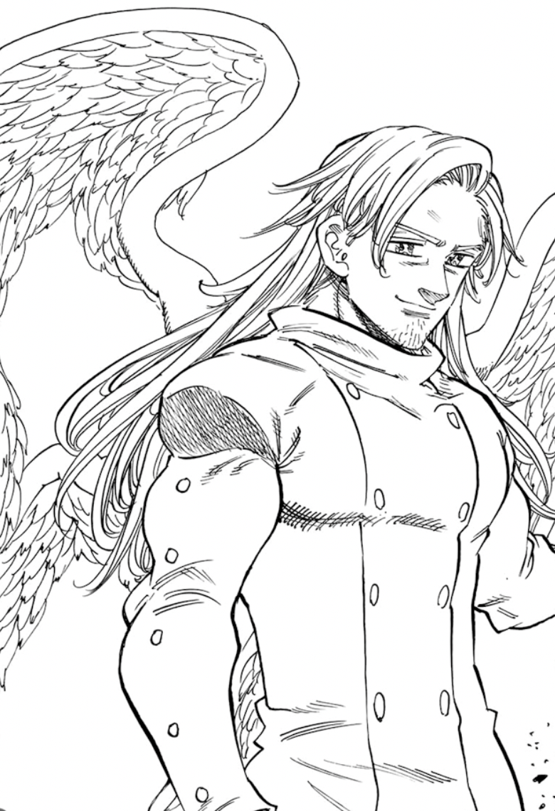 Mael, Angel of Death : r/NanatsunoTaizai