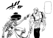 Escanor corta a Galan