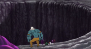 The 30,000 feet deep hole left by Meliodas when he sealed Gelda