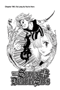 Meliodas on the cover of Chapter 196