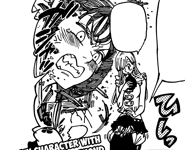 Diane upset at Elizabeth comforting Meliodas