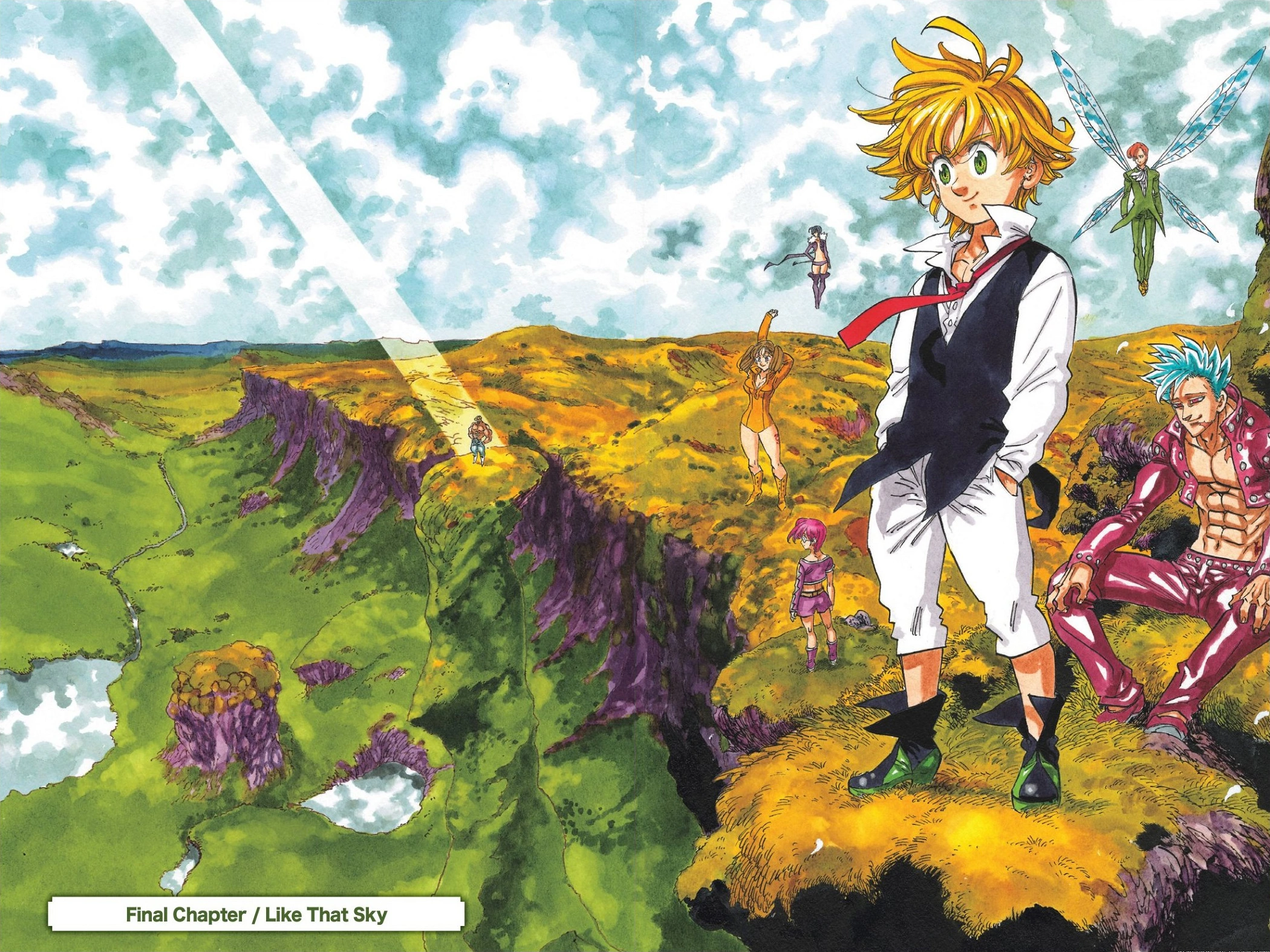 A CRONOLOGIA DE NANATSU NO TAIZAI! - The Seven Deadly Sins 