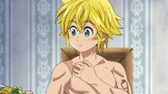 Meliodas wound all healed