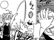 Meliodas tossing King for being too close