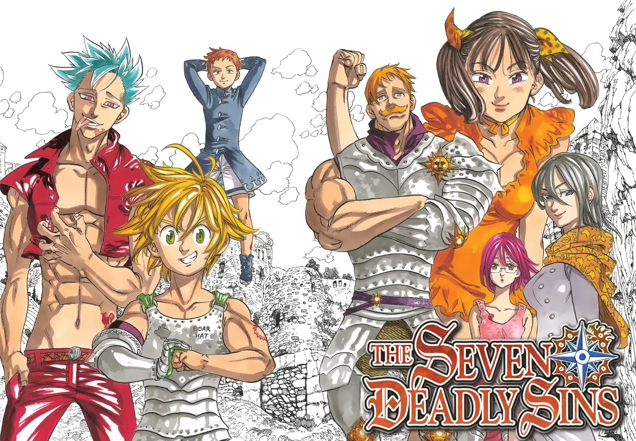 Siete Pecados Capitales | Wiki Nanatsu no Taizai | Fandom