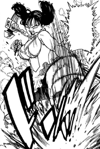 Diane crushing Chandler's creatures