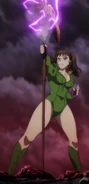 Diane uses Gideon's Lightning Rod ability