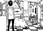 Gowther in Elizabeth and Meliodas room