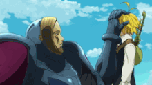 Meliodas fight Ruin 1