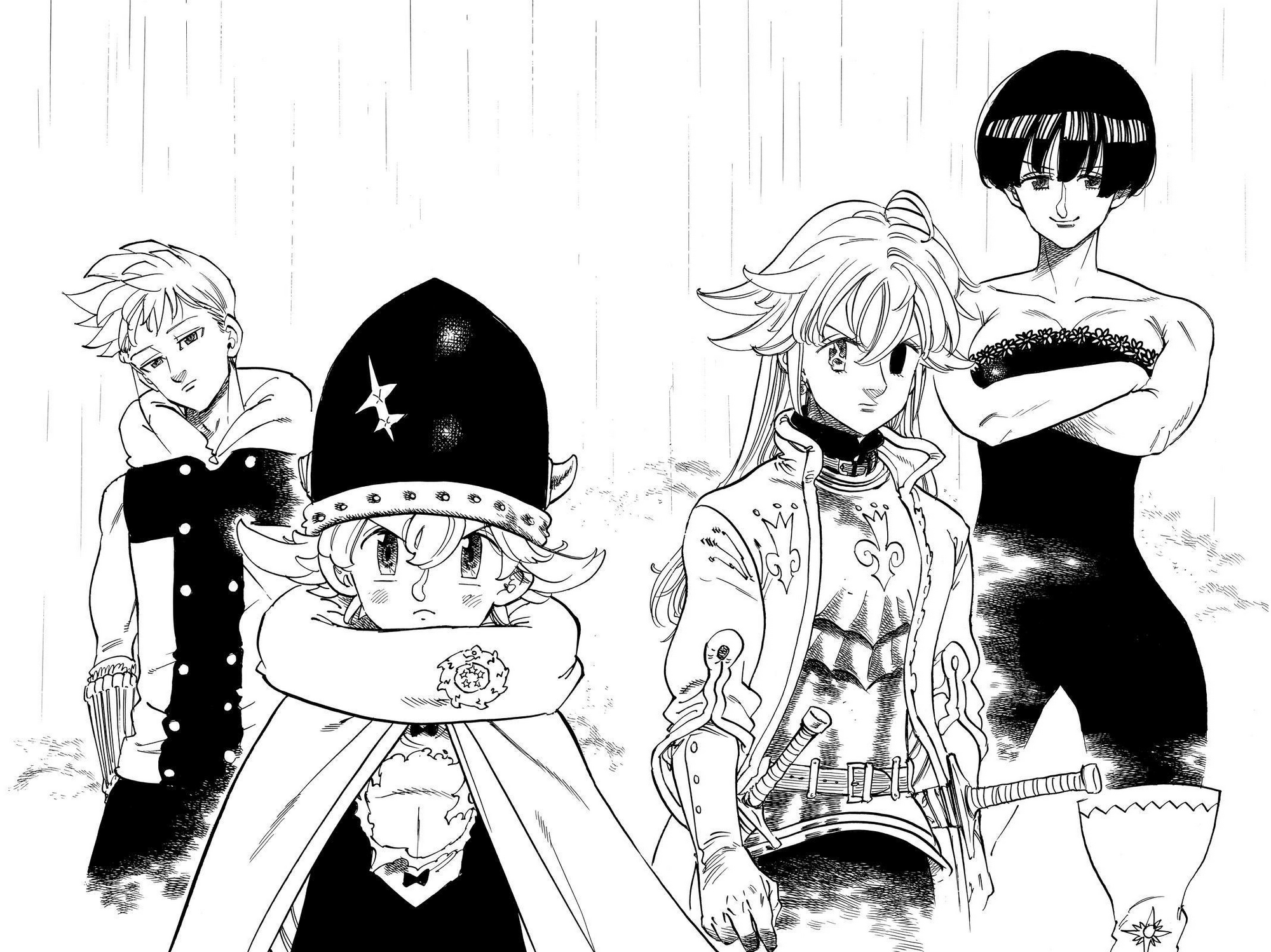 Four Knights Of The Apocalypse Manga WoodsLima