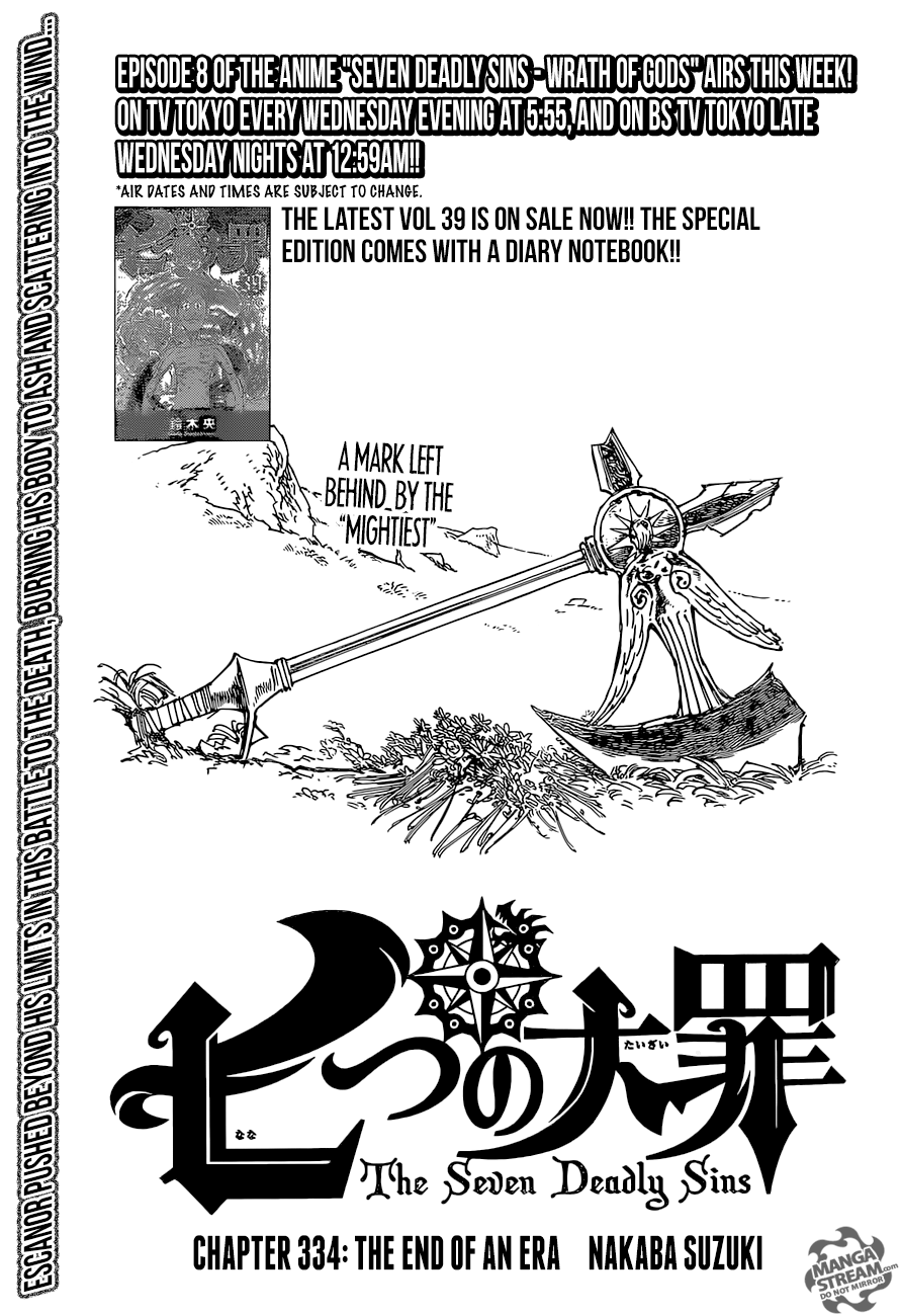 Mangá - Nanatsu no Taizai: The Seven Deadly Sins Vol.39