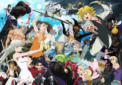 The Seven Deadly Sins Wrath Of The Gods Nanatsu No Taizai Wiki Fandom Despite repelling the demon invasion of the kingdom of lioness, the war is far from over, for arthur's kingdom of camelot is still being occupied by the demon army and the surviving members of jikkai. the seven deadly sins wrath of the