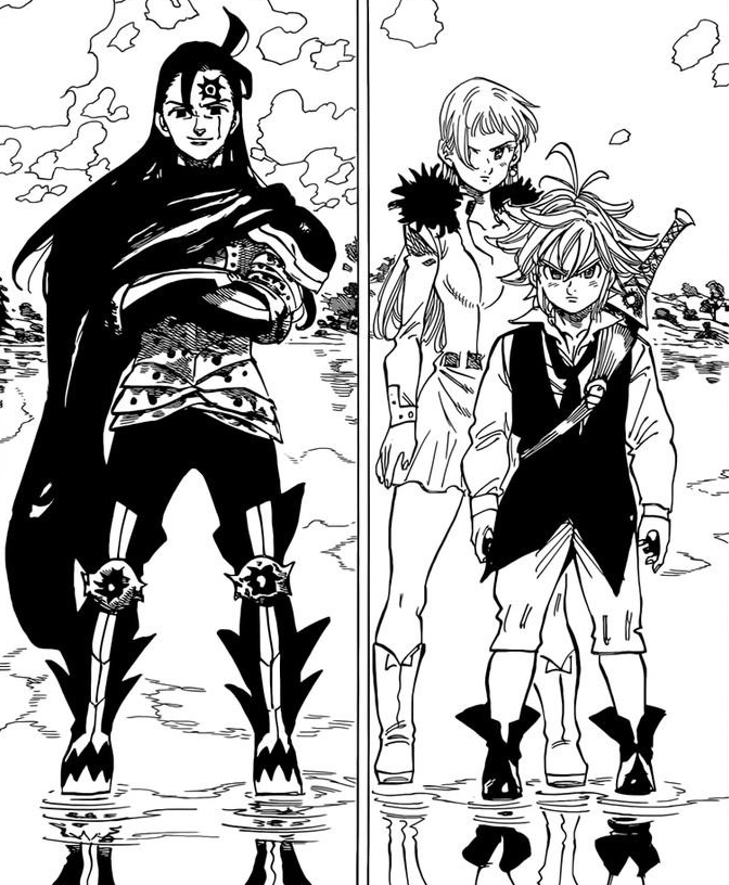 Demon King (zel) Manga Vs Anime Vs Grand Cross : r/NanatsunoTaizai