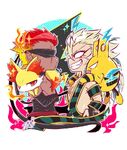 Musashi,ikkaku with their pokemon