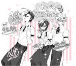 Trois,Jyugo,Honey as waiters