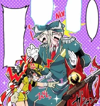 Dread readies her gun, but Shin stops her.