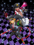 Samon & Mitsuru on the Vol.5 BD Cover