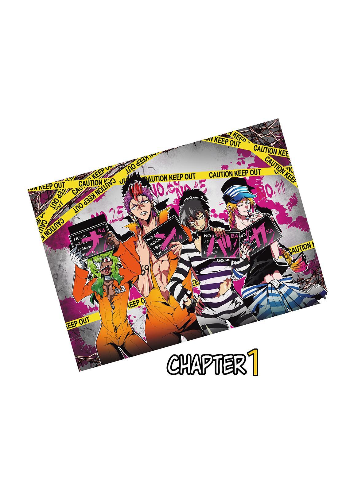 Chapter 1: Prisoner × 4 + Guard × 1 | Nanbaka Wiki | Fandom