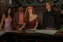 Bess, Nick, Nancy, and Ace at the Lovers' Vigil