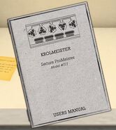 The manual for the Secure ProMeister locker in Alibi in Ashes