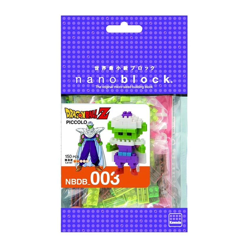 Nanoblock Dragon Ball Z Zarbon Building Kit - 110 Piece Character Collection Model