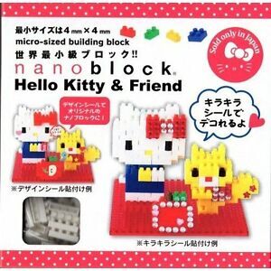 Hello Kitty NBCC-010 nanoblock meet Hello Kitty