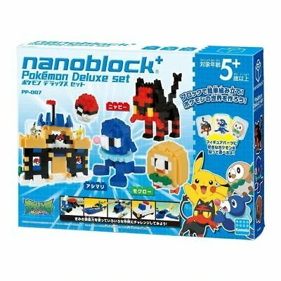 Nanoblock - Ponyta Di Galar (Pokémon) - Kit Da Costruzione Da 180 Pezzi - Difficoltà Livello 3
