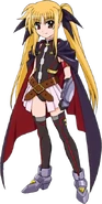 Fate's barrier jacket in The Movie 2nd A's