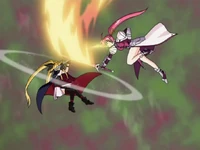 Purple Lightning Flash