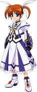 Nanoha's barrier jacket in The Movie 2nd A's